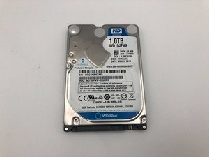 1TB / 1000GB HDD 2.5 inch notebook SATA Hard Drive - Western Digital Blue 9,5mm