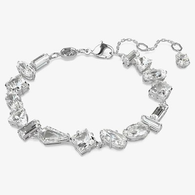 NEU UND VERPACKT Swarovski Armband Mesmera weiß gemischte Schnitte rhodiniert Medium 179,00 £