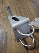 U Bolt L-Bracket Antenna Mount Outdoor Antenna Mast For 2-1/2" Pole Aluminum