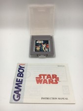 Game Boy 1992 - Star Wars Cartridge w/ Manual (Works)