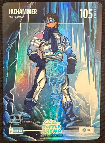 JACHAMMER JAC CAGLIANONE 2026 BO JACKSON BATTLE ARENA CHILL ICE RC #CHILL-108