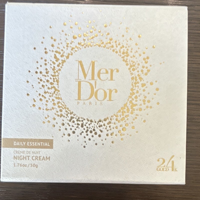 Mer Dor Paris Daily Essential 24K Gold Anti-Aging Night Cream 1.76 oz