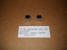 Nos Mopar 1971-1973 Chrysler Newport New Yorker 300 Primary Radio Knob Mint Pair