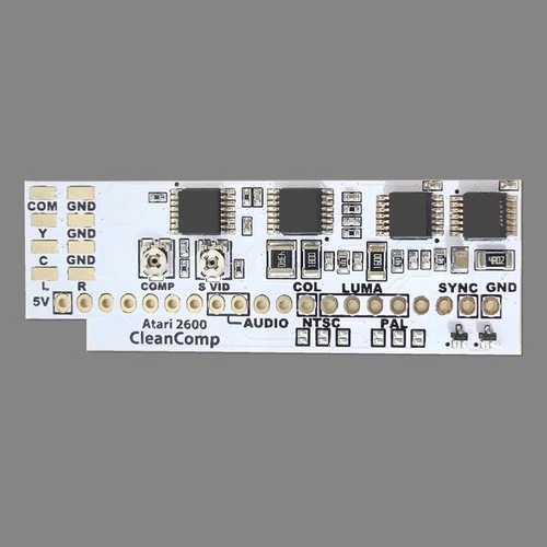 Atari 2600 Composite Video Upgrade S-Video CleanComp DIY
