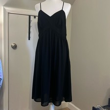 Loft Little black Small Strap dress size 8