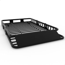 Universal Roof Rack Cargo Basket Car Rooftop Baskets Luggage Storage 64"x39"x6"