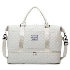 Women Ladies Gym Bag Waterproof Large Weekend Travel Holdall Duffle Bags Luggage