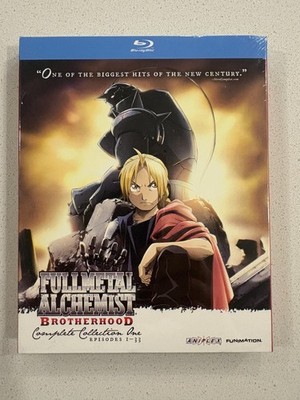 FULLMETAL ALCHEMIST BROTHERHOOD COLLECTION ONE 1 - BLU-RAY NEW