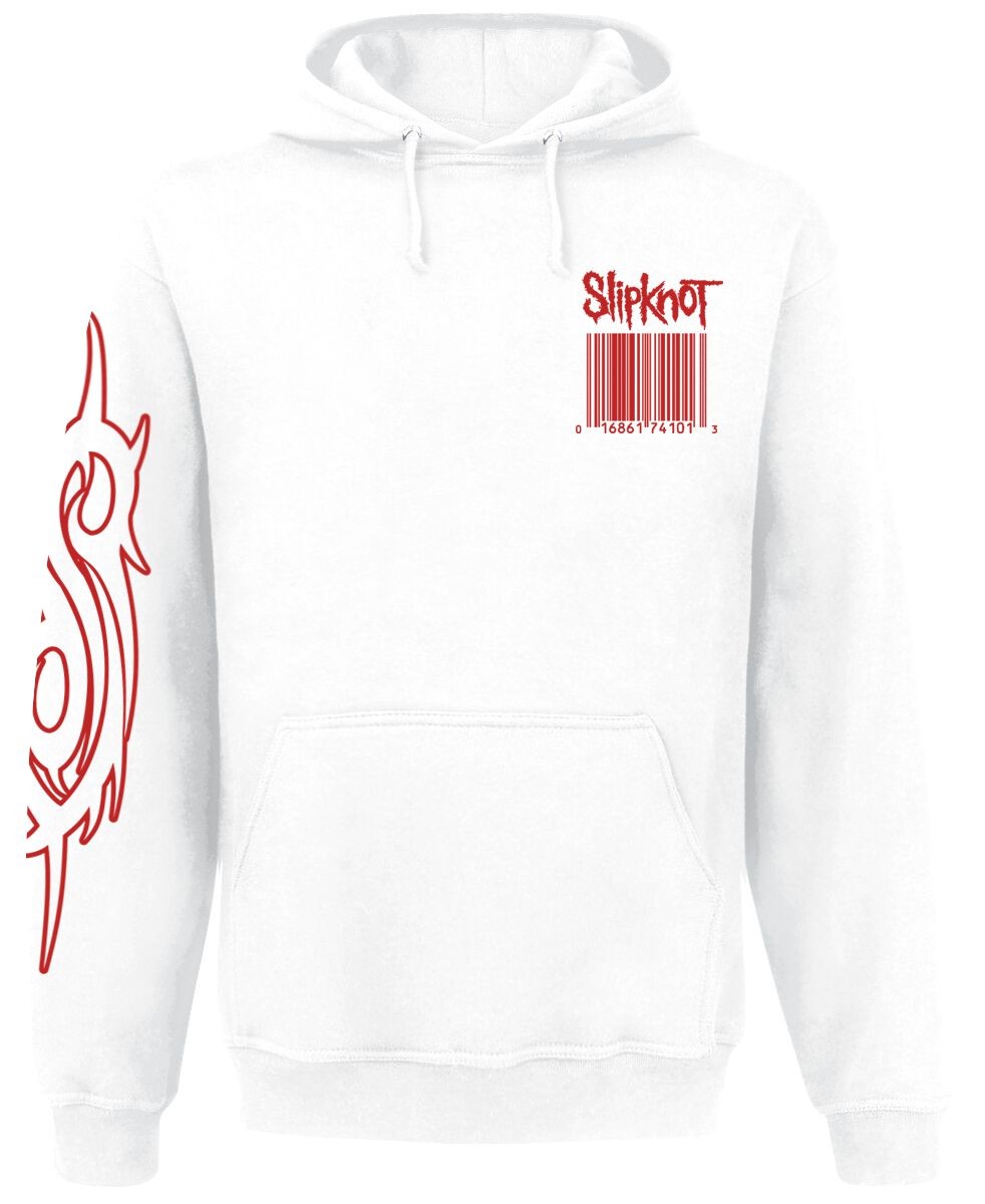 Группа Slipknot Kapuzenpullover Herren Wait - Bleed со штрих-кодом wei-Товар Группы 13590₽