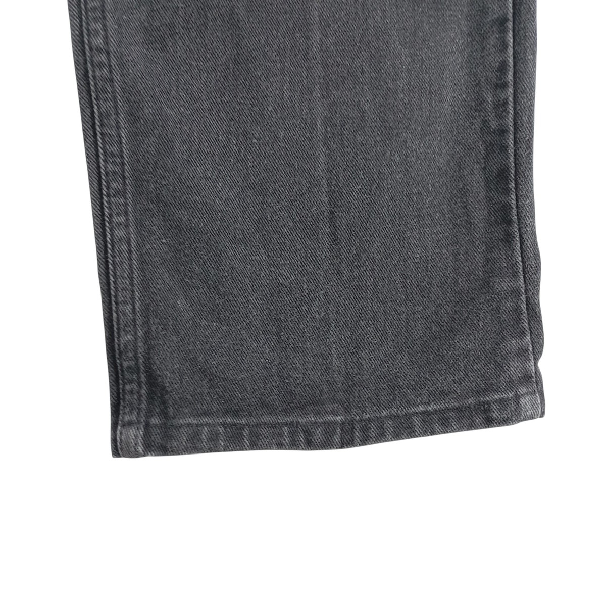 Vintage 2000'S Tommy Hilfiger Jeans Men's Black Tapered Denim Pants Size W30 thumbnail 8