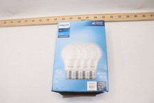  4-Pk Phillips Non-Dimmable LED Light Bulb Daylight 450 Lumen 40W 9290030047