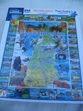 NEW HAMPSHIRE White Mountain 1000 Piece Puzzle New