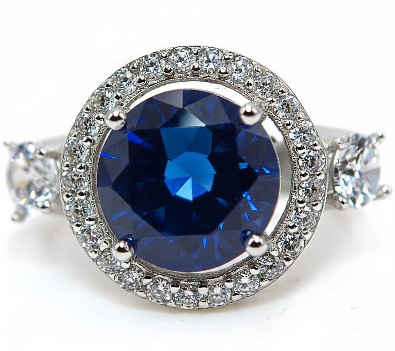 3CT Heat Treated Kyanite 925 Solid Sterling Silver Ring Sz 7 MM4-6
