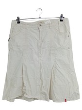Street One Damen Faltenrock Beige Gr. 44 Casual Midirock