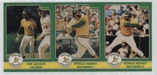 1985 Star Reggie Jackson Panel Set Full Panels Reggie Jackson #10-12 HOF 3c7