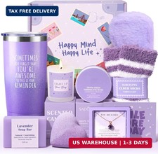 Gift Baskets for Women, 9pcs Unique Happy Birthday Gifts for Women, Best Mothers