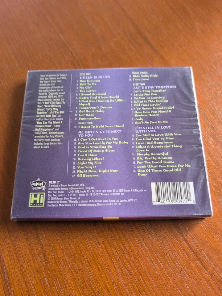 Al Green - The Legendary Hi Records Albums Vol 1 2CDs (2006) NEW & SEALED - Image 2 of 4