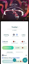 Shiny Yveltal with Go Tour Background | Poké...