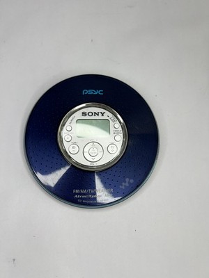 Sony Portable Compact Disc CD Walkman D-NF420 FM/AM Tested & Works READ BELOW 