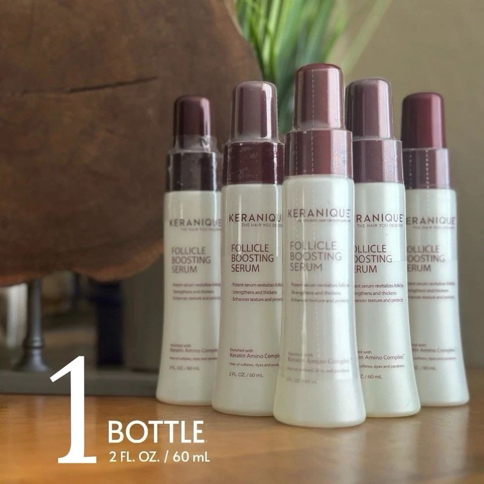 NEW Keranique Follicle Boosting Hair Potent Serum Thickens & Strengthen- SEALED! - Image 2 of 3