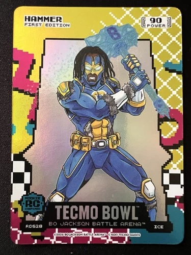 Hammer-80’s Rad Ice - Bo Jackson Battle Arena Tecmo Bowl Edition Brand New
