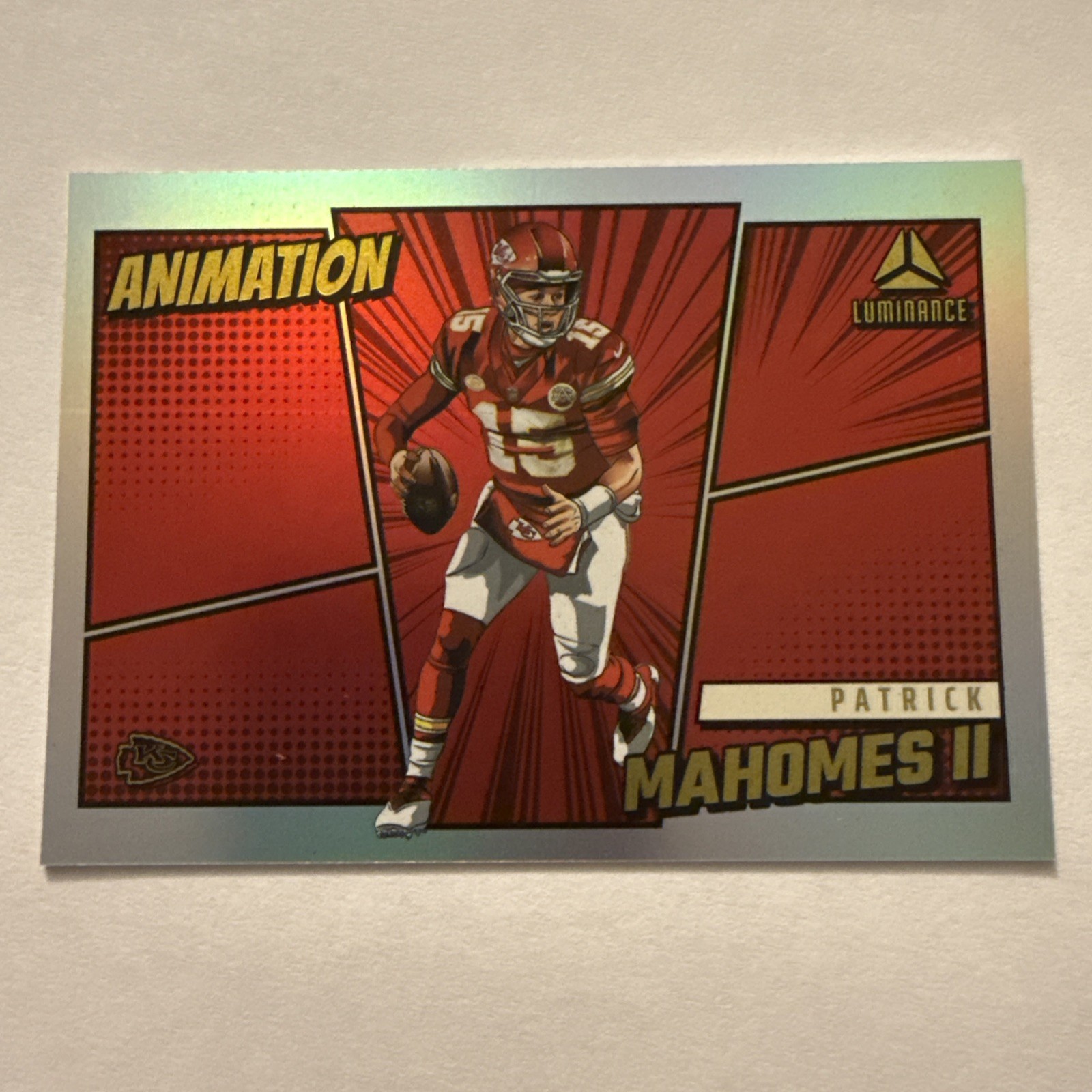 Patrick Mahomes II 2024 Panini Luminance Animation SSP Case Hit #ANI-PMS Rare