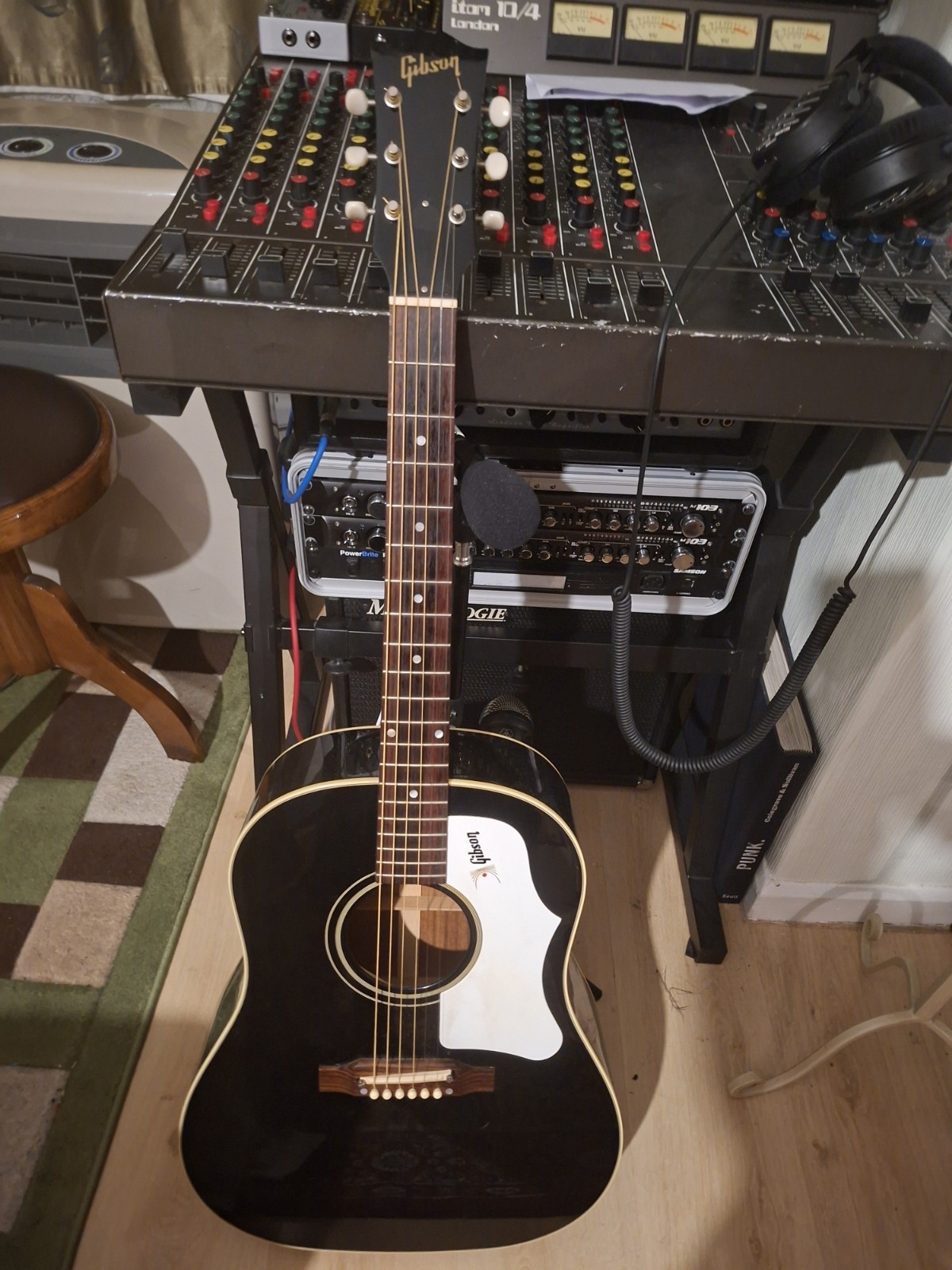 Gibson Early 60s J-45 Ebony Custom Shop