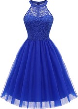 Women Sequin Short Prom Dress Sparkly Halter Cocktail Party Homecoming Dresses