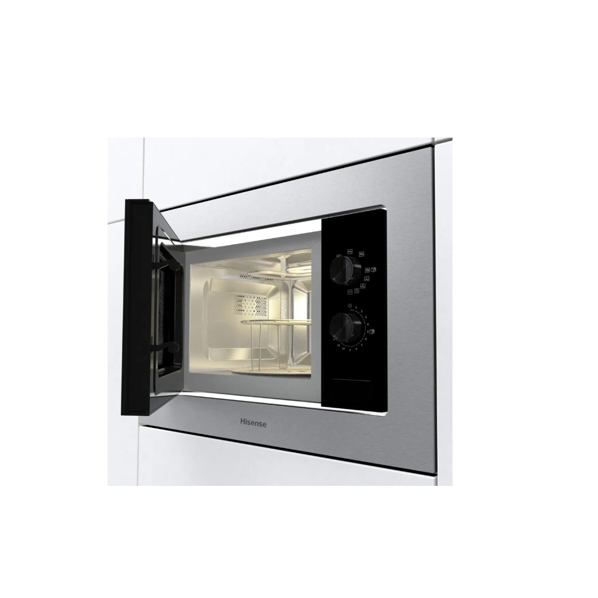 Micro-ondes gril Hisense 20l, la solution pour réchauffer et gratiner vite