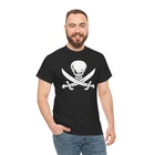 Skull Symbol Baby Funny Gift Cotton Soft Style Unisex T-Shirt Black S-3XL