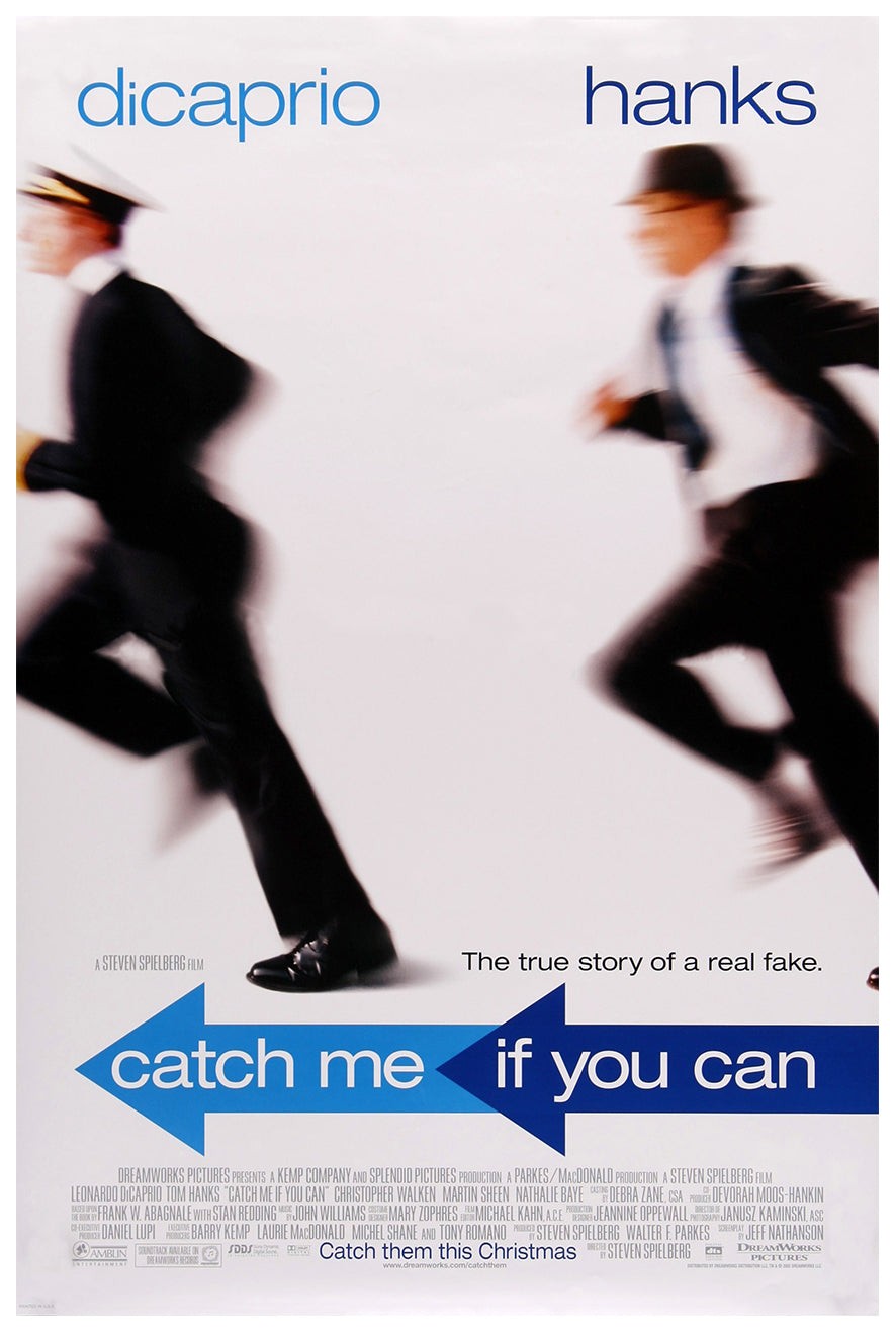 Catch Me If You Can 2002 - Classic Movie Poster
