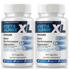  2 pack Insta Surge XL Performance, InstaSurgeXL Advanced Formula 60 capsules