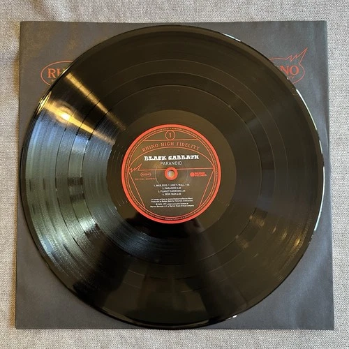 New ListingParanoid by Black Sabbath (LP Rhino, 2025) Rhino Hi-Fi 180g VINYL ONLY, no cover