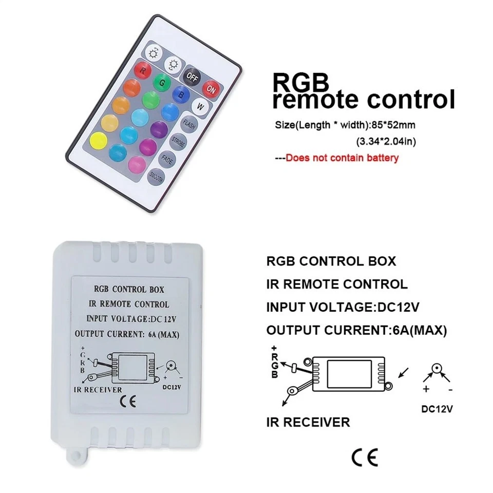 Replacement Car Inside LED Light Strip Decorative Neon Lamp Waterproof - Image 4 of 4