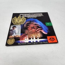 THE CHESSMASTER 2000 Atari ST 3.5" Floppy - Software Game CIB W Manual