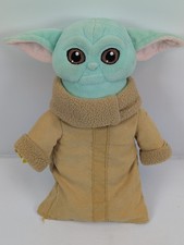 Grogu Baby Yoda Plush Stuffed Animal the Mandalorian Disney Star Wars 8" Used