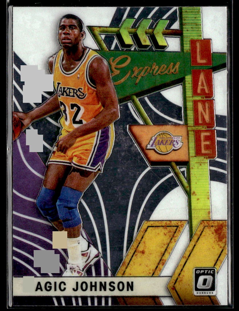 2019-20 Donruss Optic #20 Magic Johnson Express Lane Holo  0602L