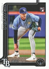 2025 Topps Update Series - Eric Orze #US212 (RC) Tampa Bay Rays