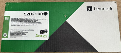 1x Lexmark 52D2H00 Schwarz High Capacity Toner - Open Box - inkl. MwSt.