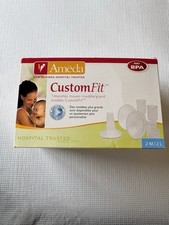 Ameda CustomFit Breast Flanges 2M/2L Medium Large 28.5mm 30.5mm New