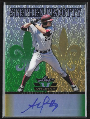 #ad Stephen Piscotty 2012 Leaf Valiant Draft Auto #VA SP1 $4.30