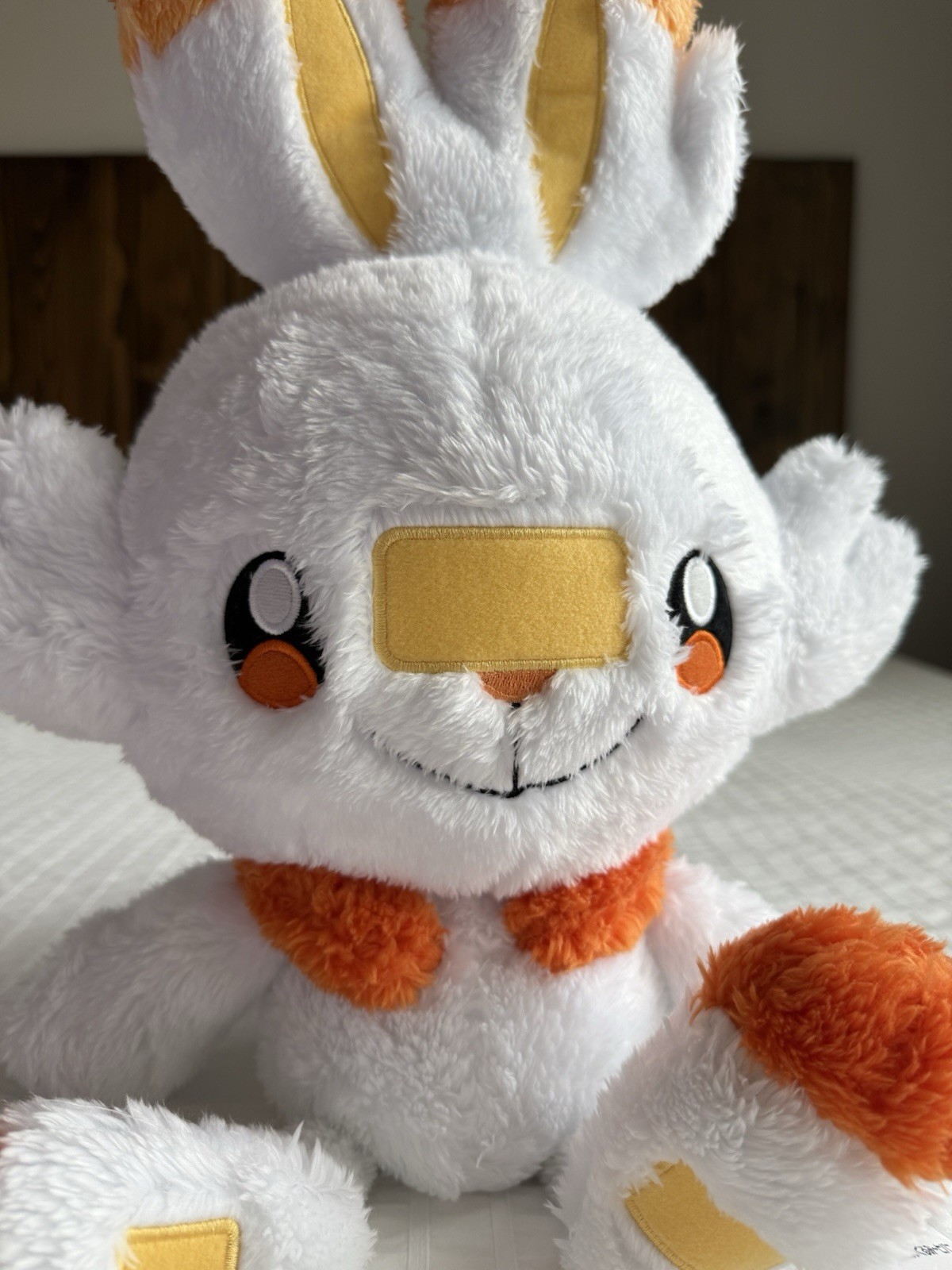 23” Giant Scorbunny Hokkori Healing Pokemon Banpresto Plush NWT