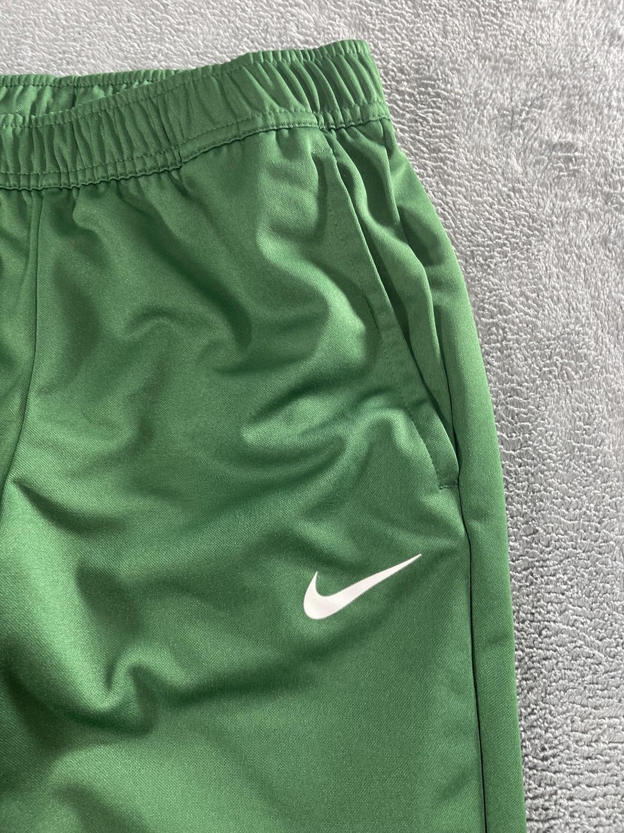Nike Dri-FIT Pants Mens XS Green Athletic Track Joggers Polyester