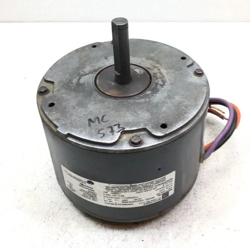 Emerson K55HXDFM-6844 Condenser Motor 68J9701 1/6HP 208/230V 1075RPM used #MC573