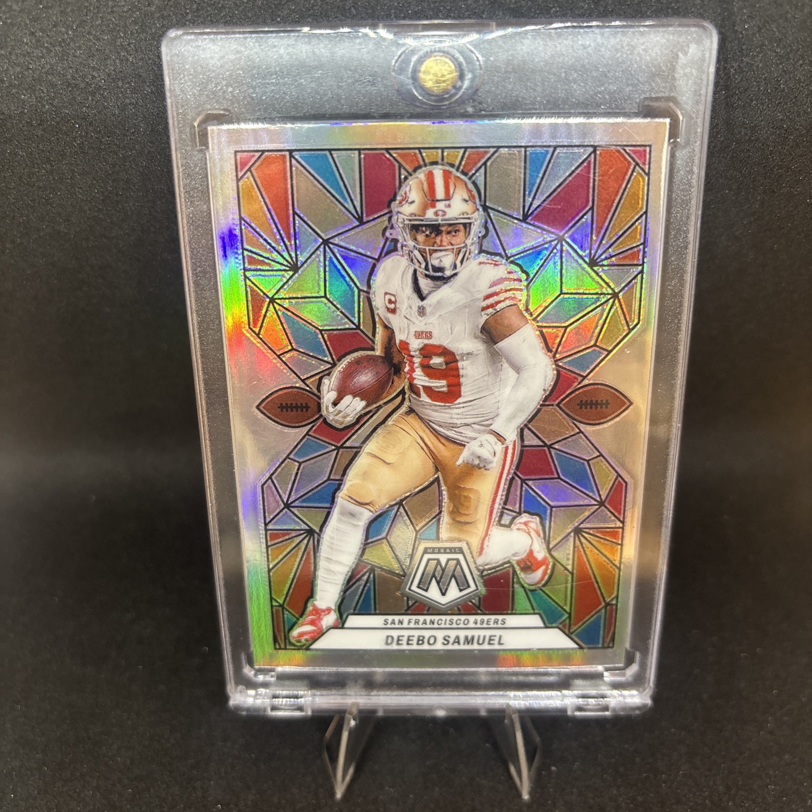2024 Panini Mosaic STAINED GLASS Deebo Samuel Prizm | Case Hit SP | 49ers | SP 