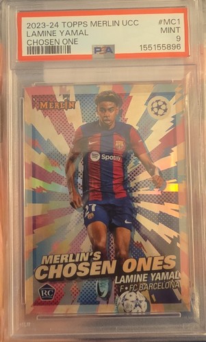 2023-24 Topps Merlin UCC- Merlin's Chosen Ones Lamine Yamal #MC-1 (RC)