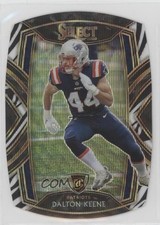 2020 Panini Select Club Level Zebra Prizm Die-Cut Dalton Keene #297 0c6
