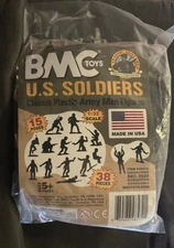 BMC, US soldiers, tan and green
