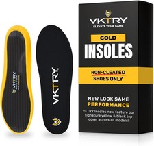VKTRY Gold for Non-Cleated Shoes - Carbon Fiber Performance Insoles - Customized