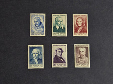 Timbres France Célébrités 1953 neufs** YT 945 à 950